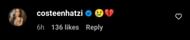 Costeen Hatzi's comment